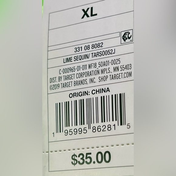 NWT WILD FABLE LIME SEXY SEQUIN PARTY DRESS SIZE XL - Picture 7 of 8